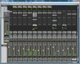 Il mixer digitale di Pro Tools